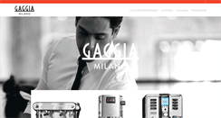 Desktop Screenshot of gaggia.it