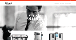 Desktop Screenshot of gaggia.com