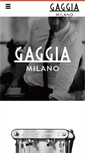 Mobile Screenshot of gaggia.com